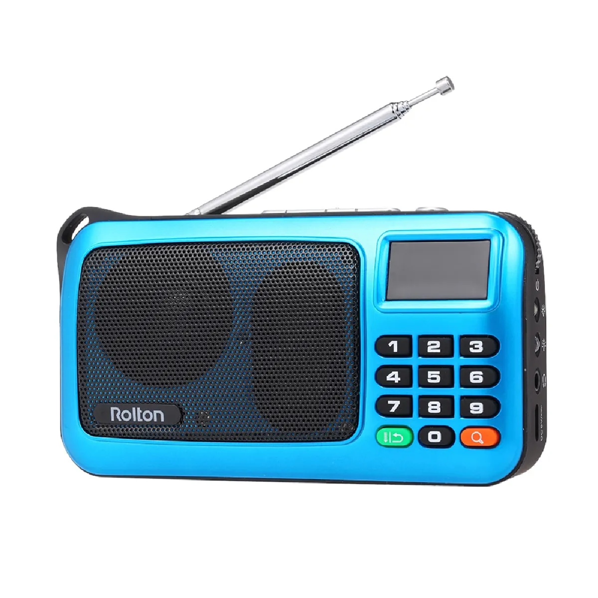 Mini radio FM portable PC haut-parleur lecteur de musique USB TF cassette écran LED récepteur stéréo HIFI radio FM numérique