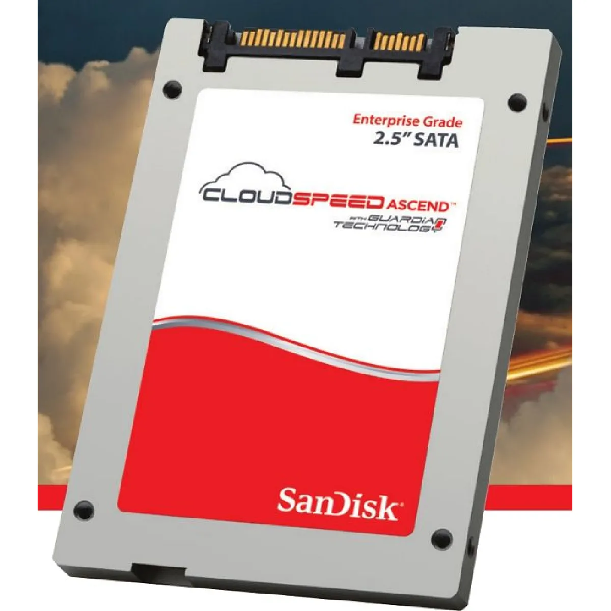 CloudSpeed Ascend SSD 240Go CloudSpeed Ascend SSD 240Go Enterprise 6,4cm 2,5 pouces SATA 6Go/s 19nm eMLC lecture intensive