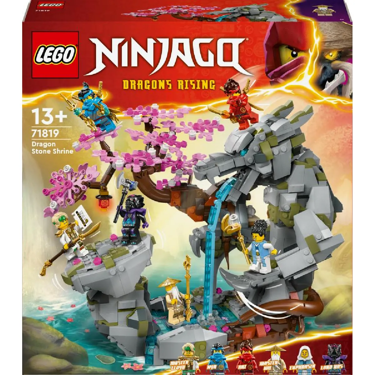 71819 LEGO® NINJAGO® Le sanctuaire de la roche du dragon