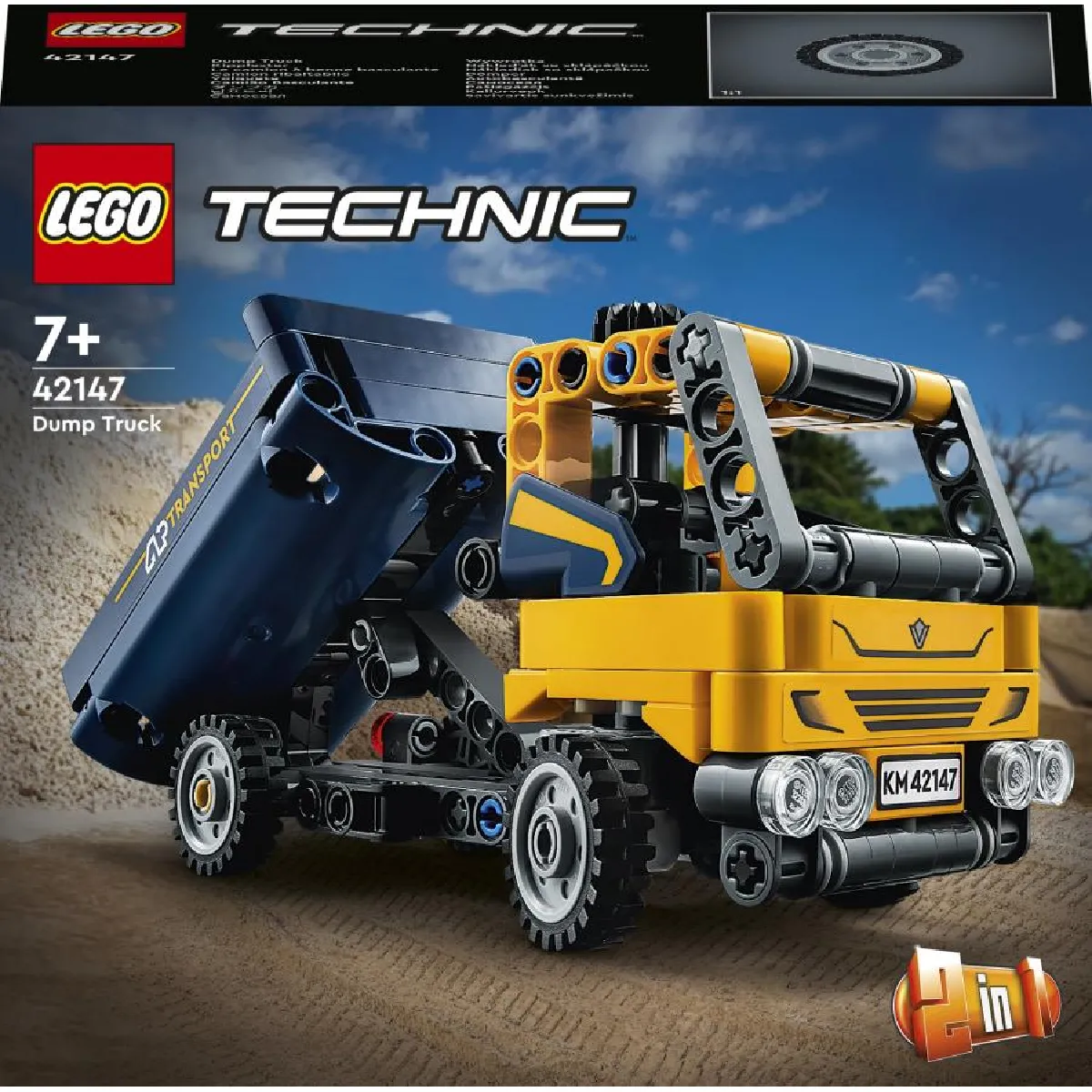 LEGO 42147 Le camion à benne basculante