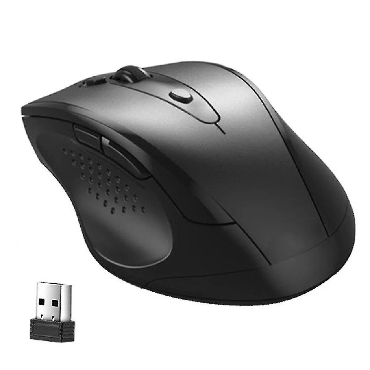 Gamer de souris optique sans fil à 2,4 GHz pour ordinateur portable de jeu PC Nouveau jeu 6 touches Souris sans fil avec USB