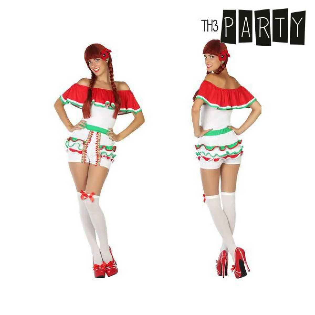 Déguisement pour adulte tenue Mexicaine - Costume pour femme Taille - M/L pas cher