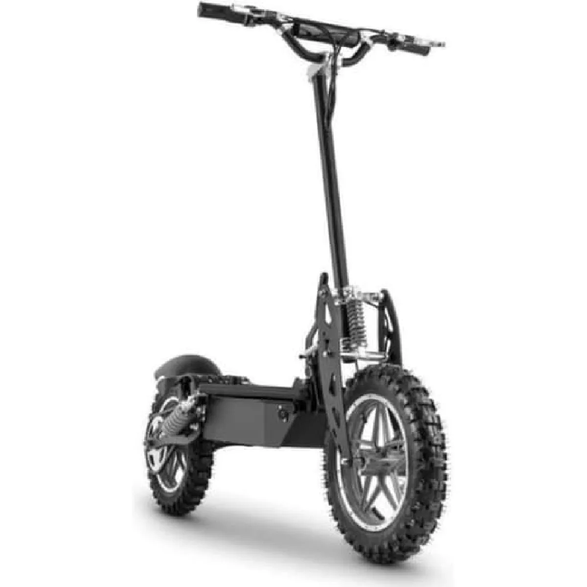 FX1100-S Trottinette Electrique 1000W Freinage Arrière Aluminium Adulte Noir