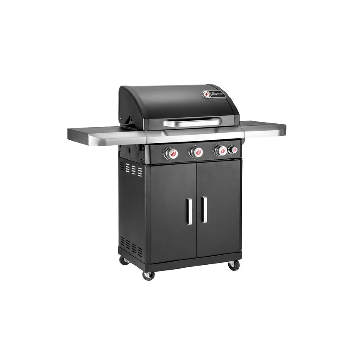 Barbecue à Gaz En Acier Inoxydable Avec Grille De Cuission Rexon Pts3 De La Marque Landmann