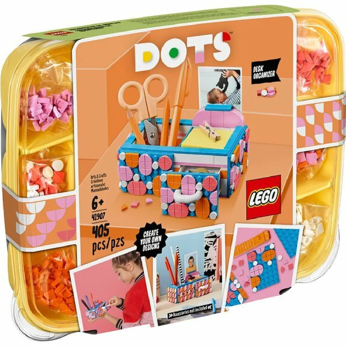 La boîte de rangement LEGO Dots 41907