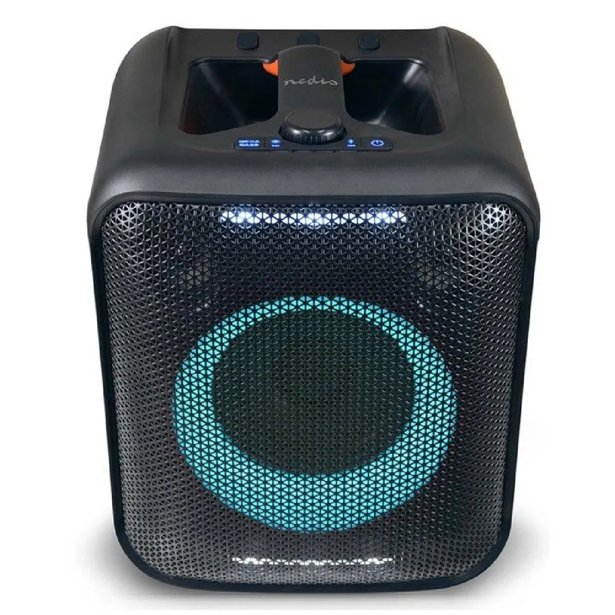 Enceinte Bluetooth SONO portable sans fil Stéréo KARAOKE TYPE JBL Effets LED TWS 150W USB MEGA BASS party