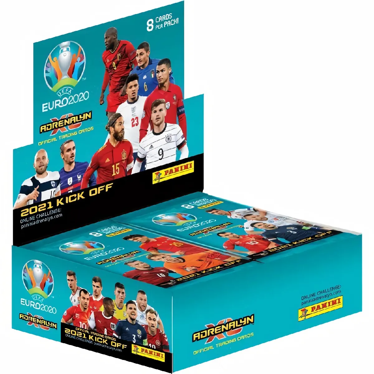 UEFA EURO Football 2020 - Boite de 24 pochettes - Cartes a collectionner - Panini