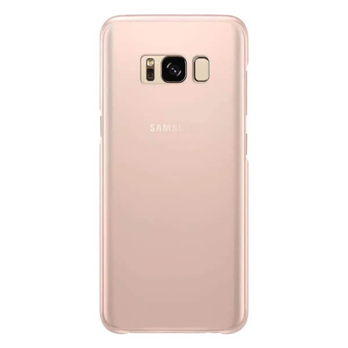 Coque en silicone rose EF-QG955CP pour Samsung Galaxy S8 Plus