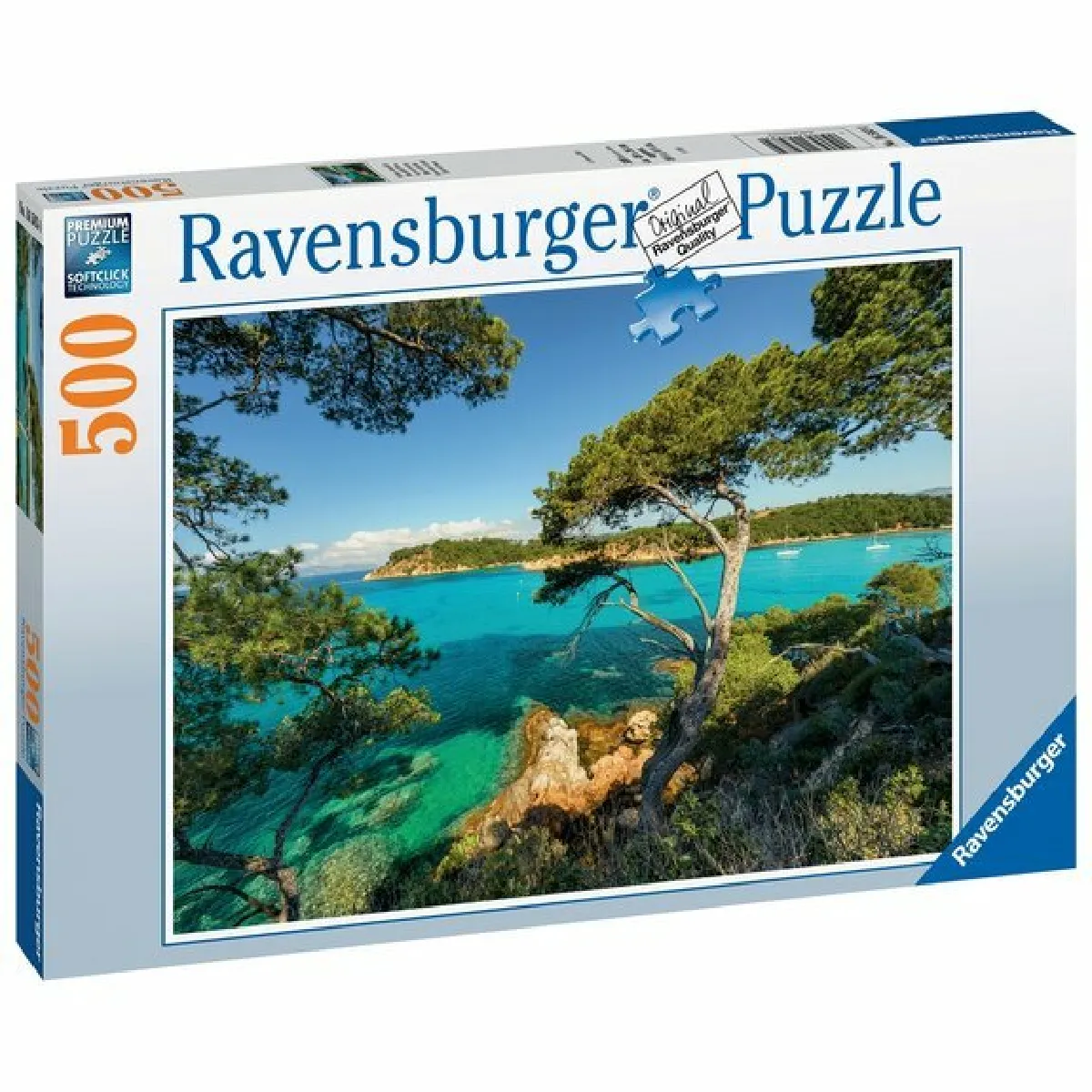 Puzzle 500 Pièces Ravensburger - Vue sur la mer