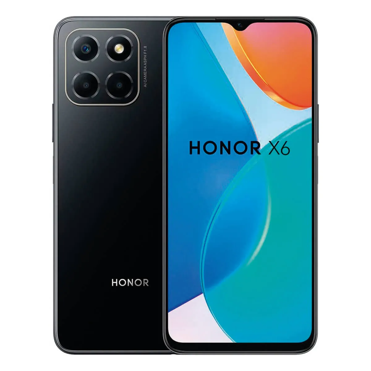 Honor X6 4Go/64Go Noir (Midnight Black) Double SIM