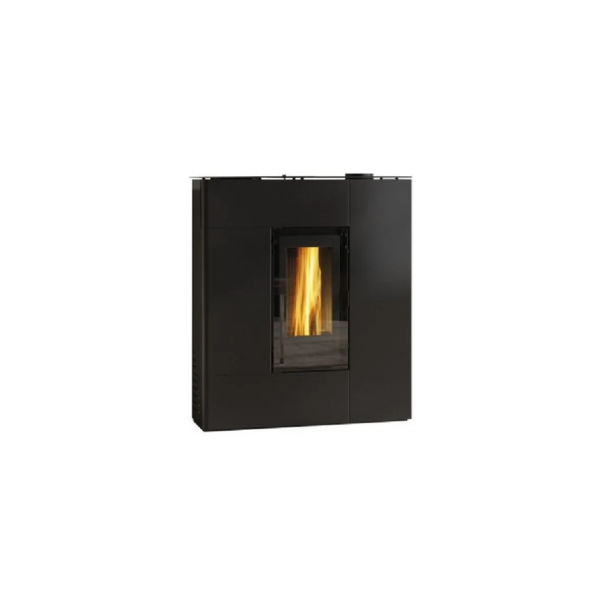 Poêle à granulés de bois 9kw noir - 491009000380 - GODIN