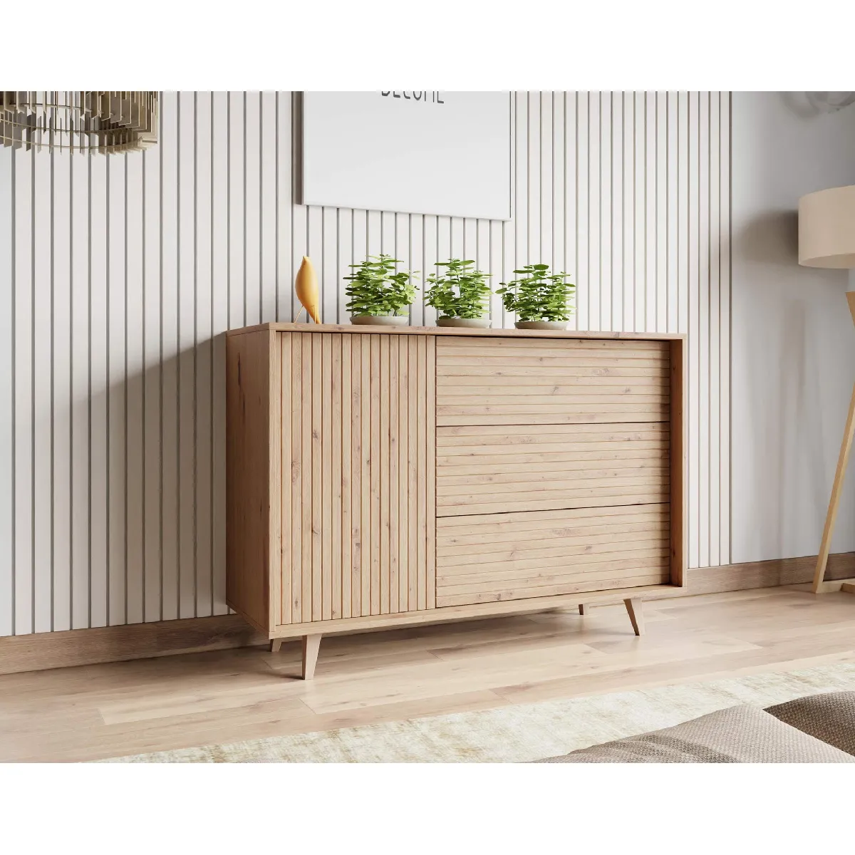 Diego - buffet - bois - 120 cm