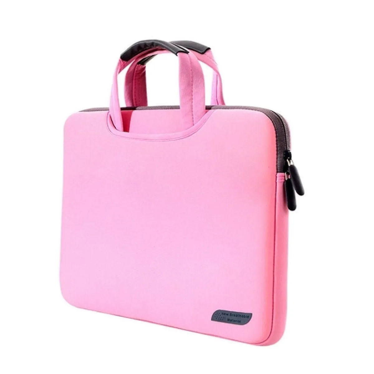 Sacoche pour ordinateur portable rose MacBook, Lenovo et autres ordinateurs portables, taille: 32x21x2cm Sac à main portatif perméable à l'air de 12 pouces