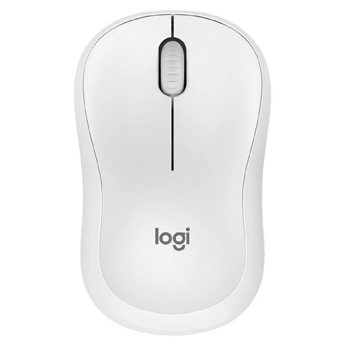 Souris sans fil Logitech M221, Bluetooth, silencieuse, 2.4GHz, optique et ergonomique , compatible Mac OS/windows 10/8/7 10 * 6 * 3.9cm - Blanc