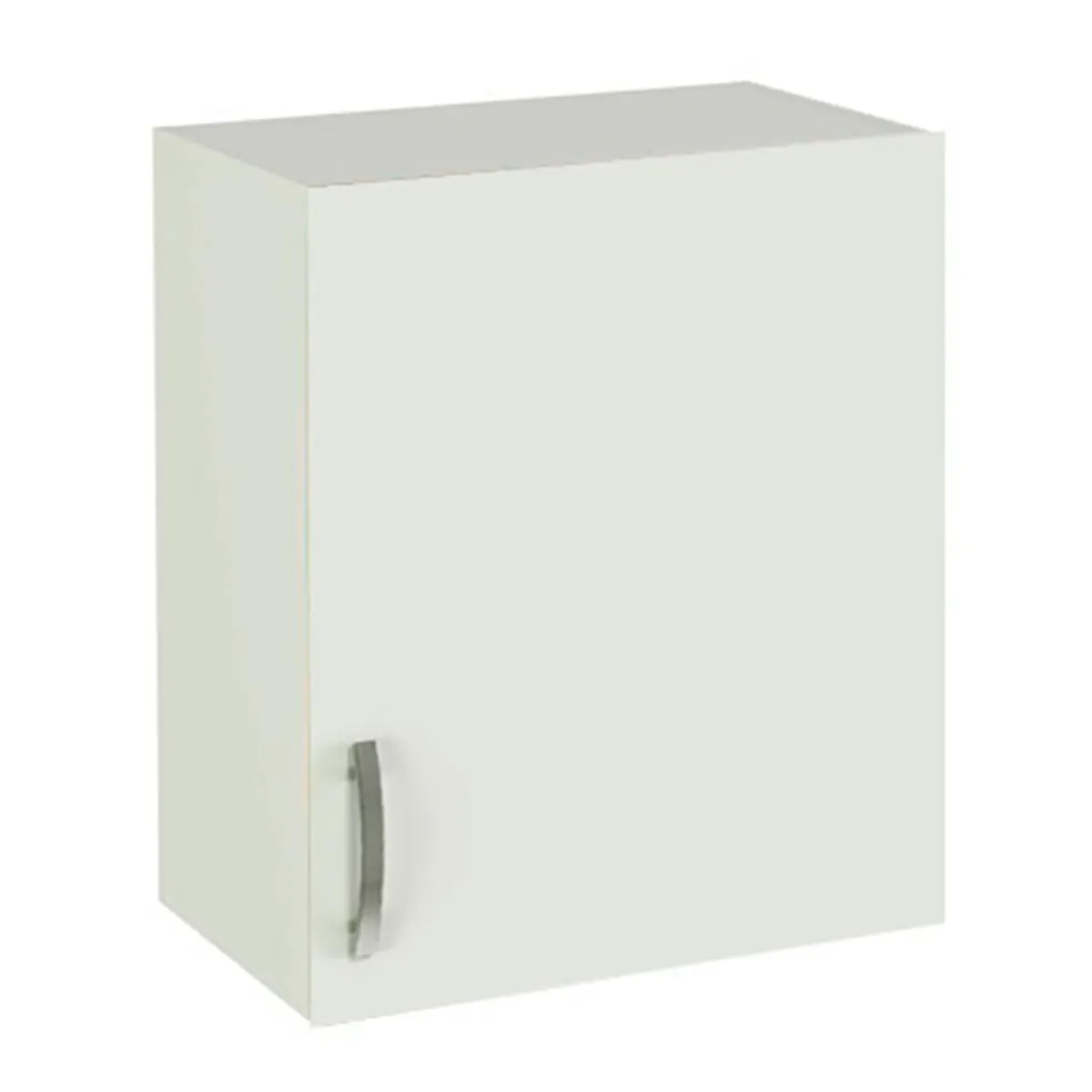 Meuble haut de cuisine 1 porte coloris blanc - Hauteur 70 x Longueur 60 x profondeur 33 cm