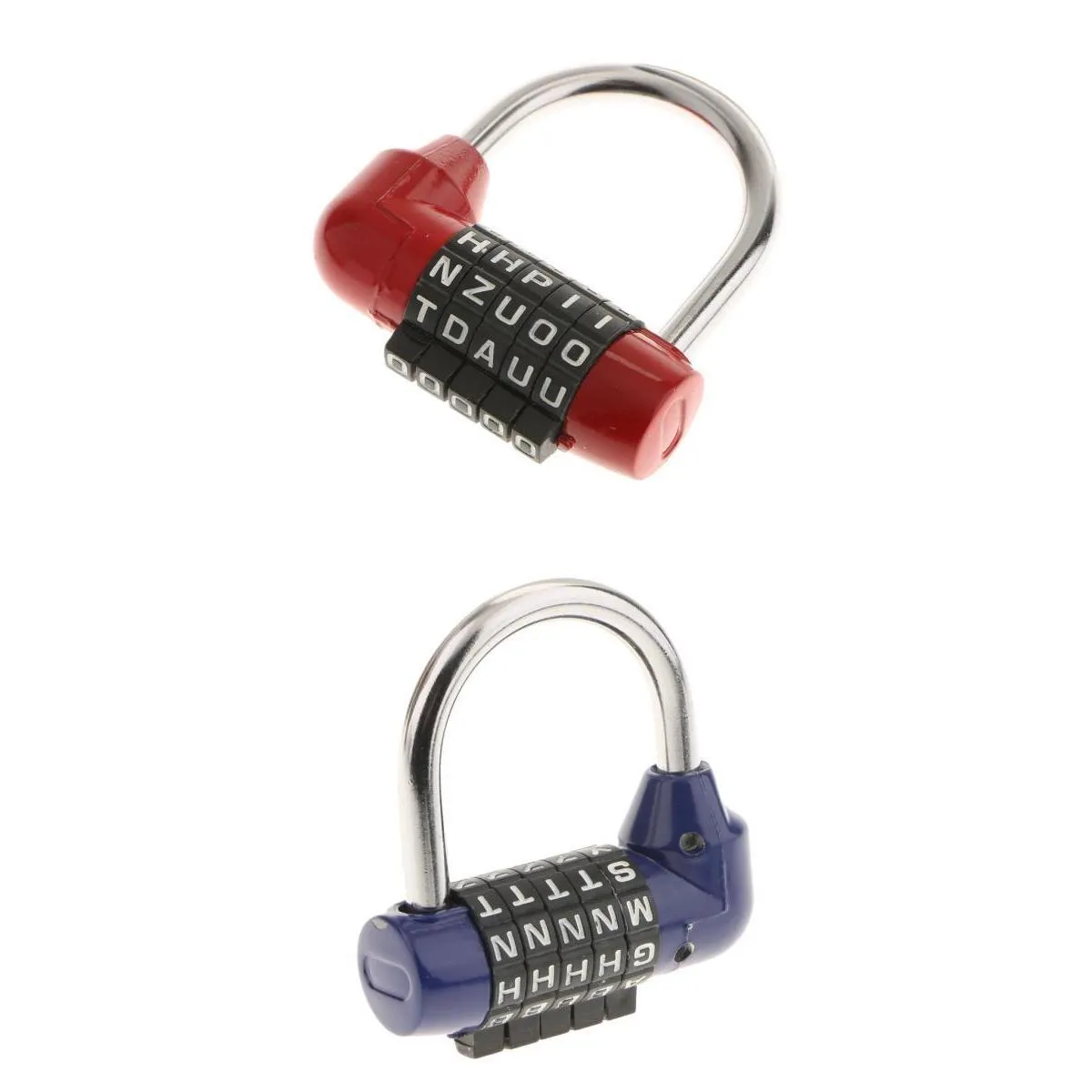 2pcs Cadenas Code 5 Chiffres en Alliage de Zinc pour Casier Sportif /Portefeuille/Sac d’Ordinateur