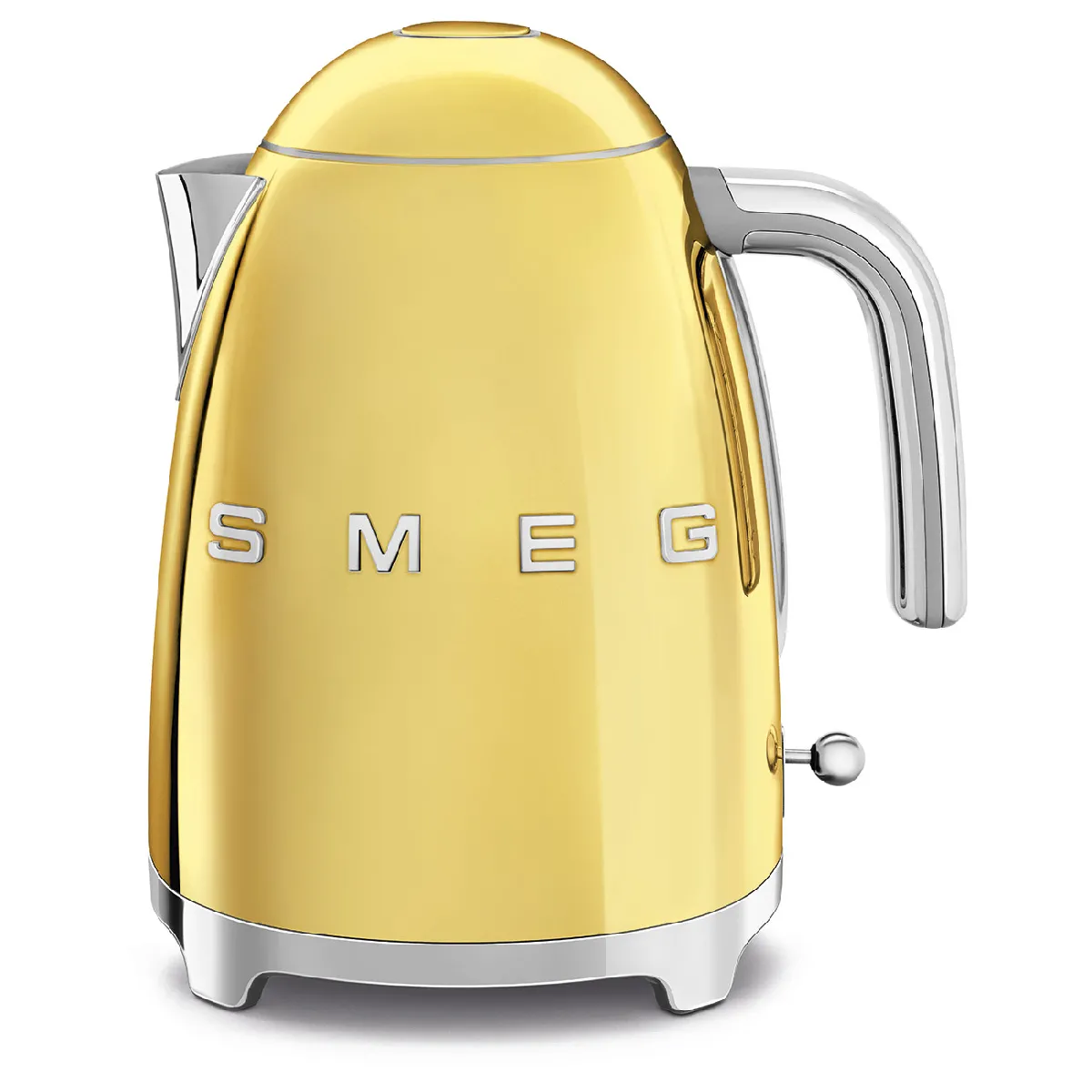 Bouilloire sans fil 1.7l 2400w or - klf03goeu - SMEG