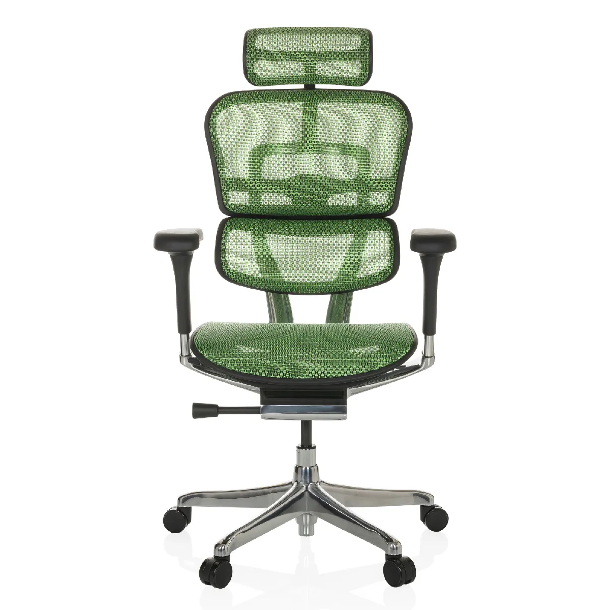 Chaise de bureau / Fauteuil de direction ERGOHUMAN GEN2 Tissu maille vert hjh OFFICE