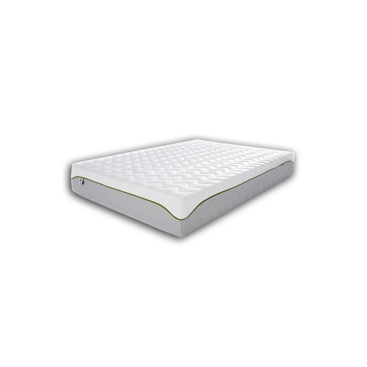 Galion - Matelas 23cm avec effet surmatelas intégré - Mousse HR et HD aux extraits de soja, réversible, ergonomique, et français 160x200