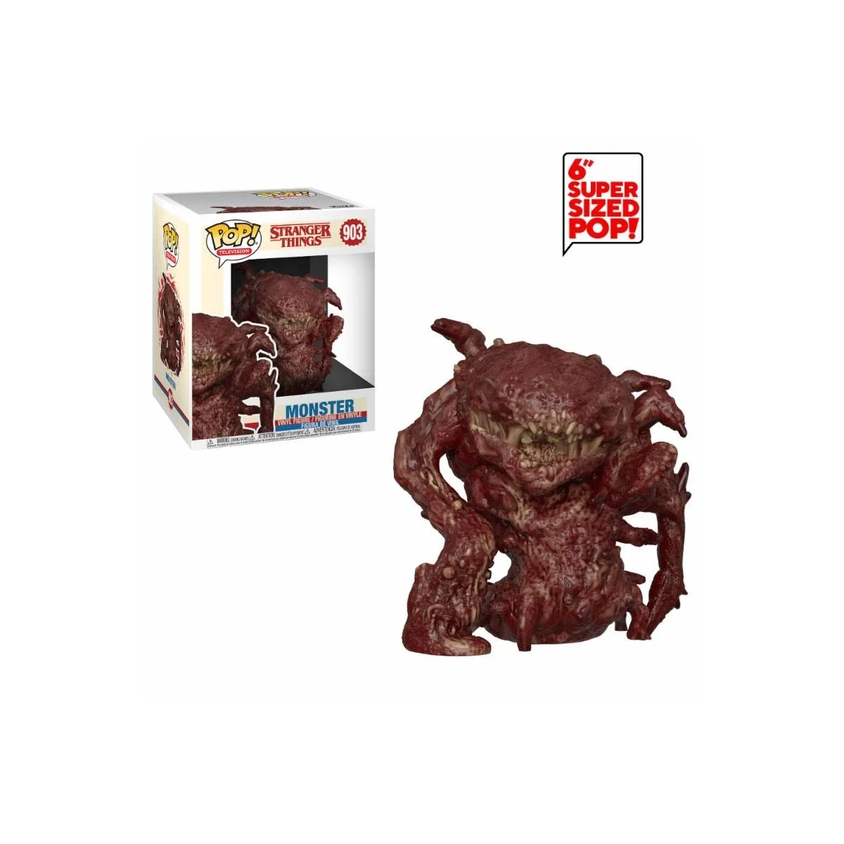 Stranger Things - Figurine POP! Super Sized Monster 15 cm