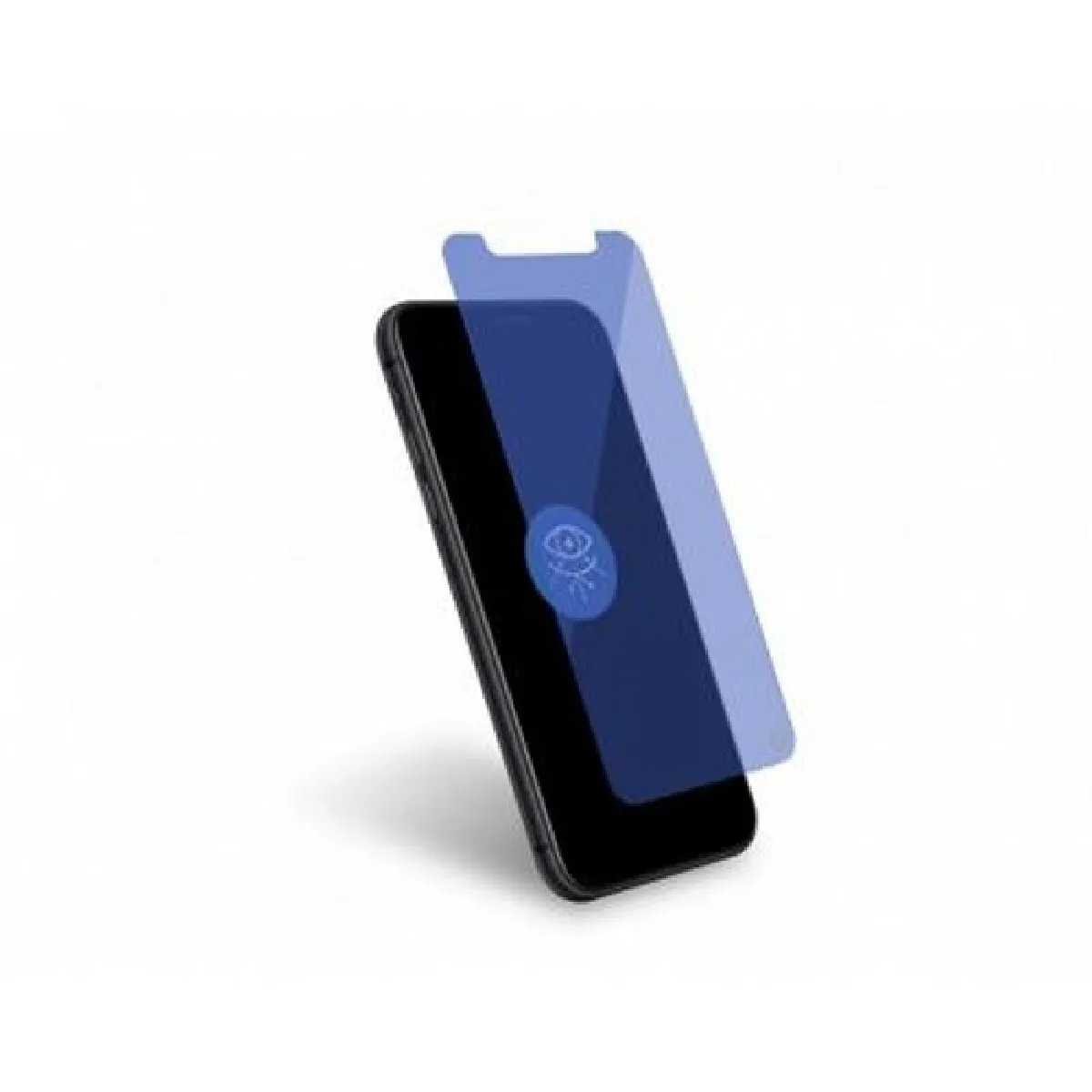 Force Glass Protège-écran pour iPhone XR/11 Plat Oléophobe et Anti-lumière bleue Transparent