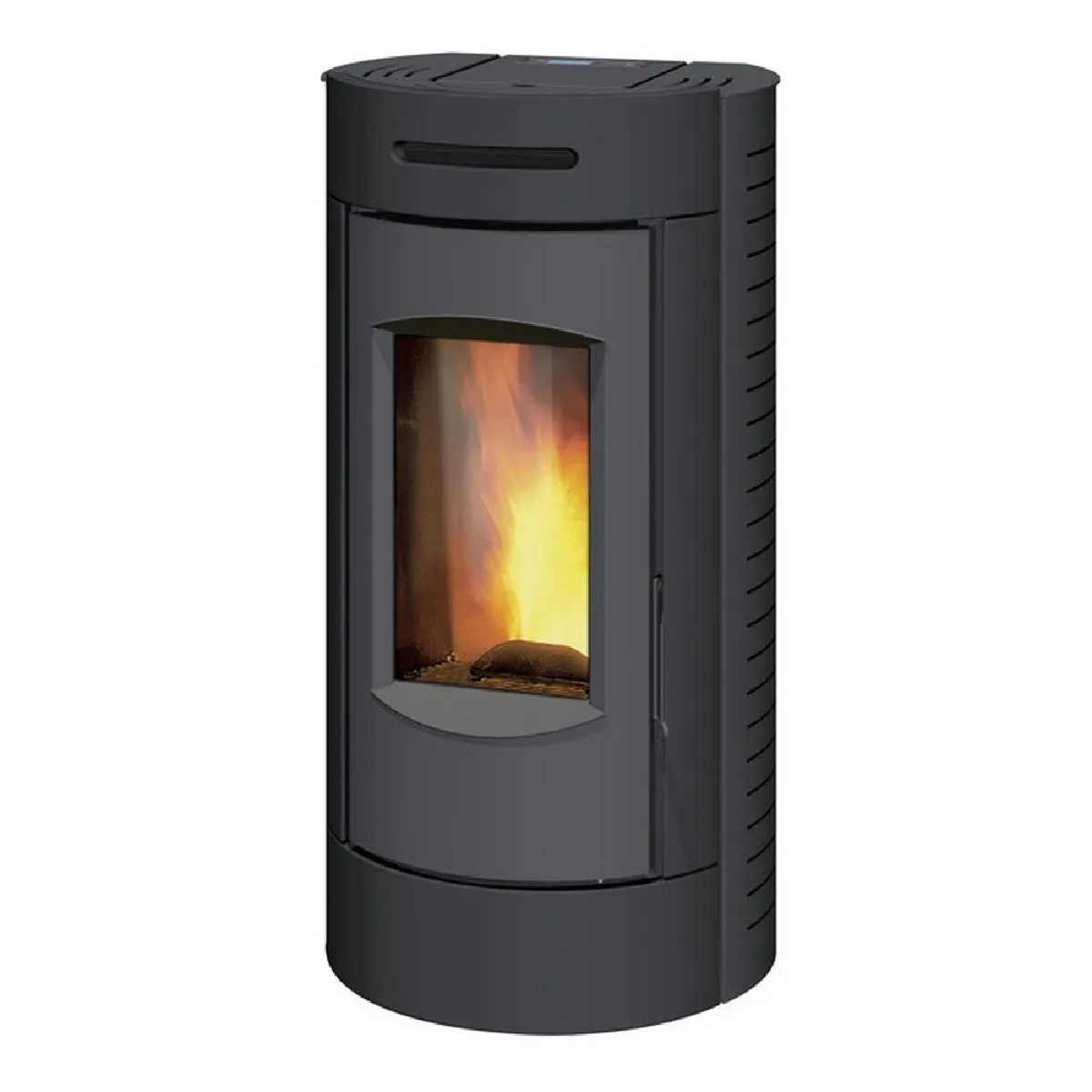 Poêle à granulés de bois 6kw gris - C077FC.09-HA6 - DEVILLE