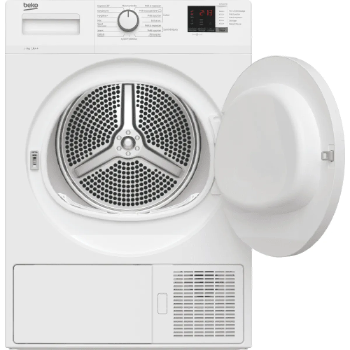 DRXS722W Sèche-linge 7kg 65dB Pompe à Chaleur Départ Différé Rotatif Blanc