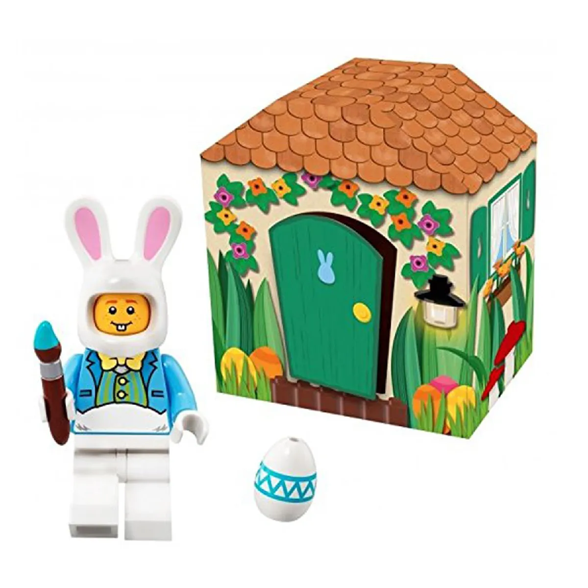 Lego 5005249 Iconic - Clapier du lapin de Pâques