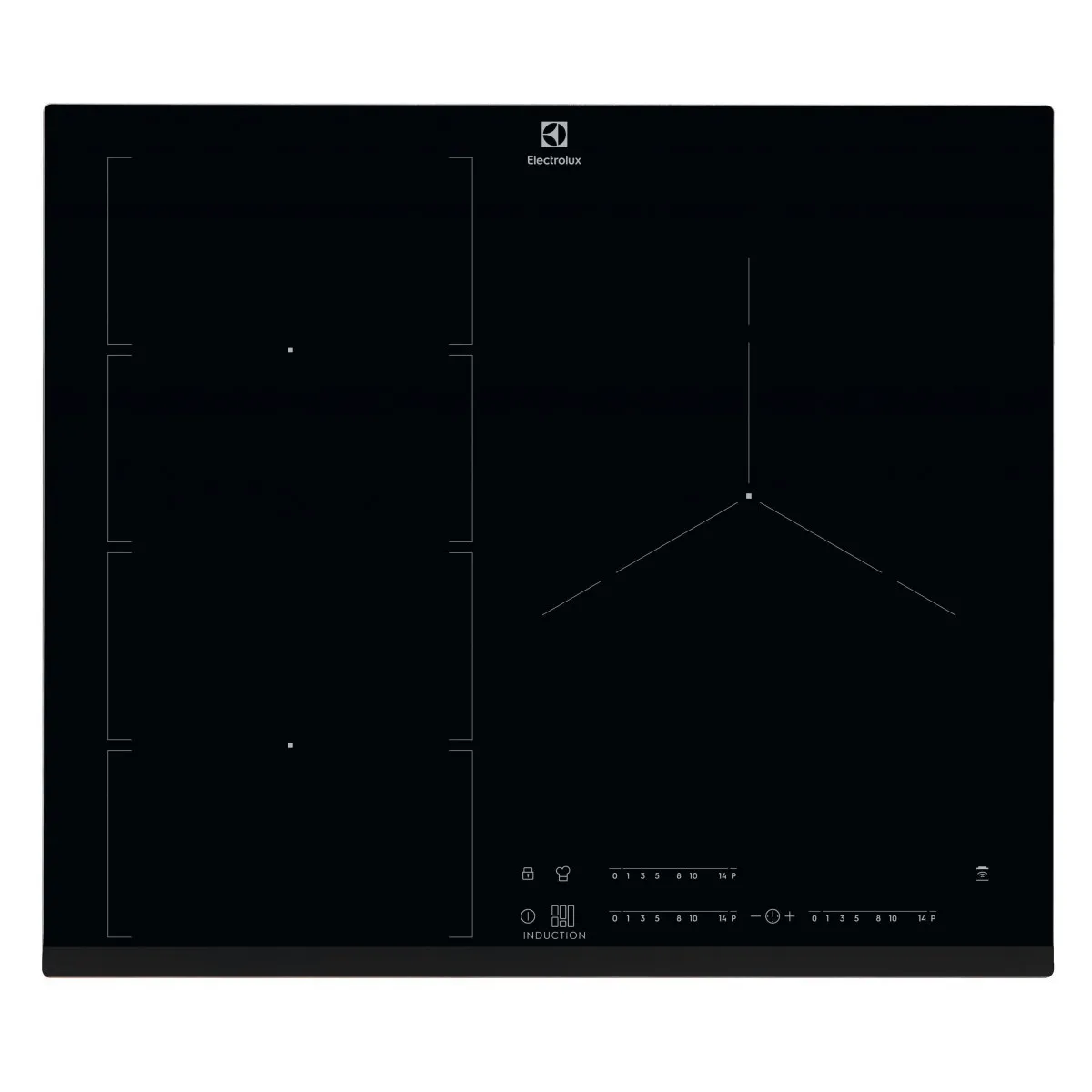 Table De Cuisson À Induction Electrolux Eiv 653 - 3200w - 59cm