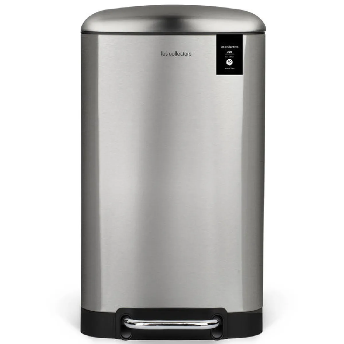 Les collectors n°875 poubelle pédale 40L inox edition