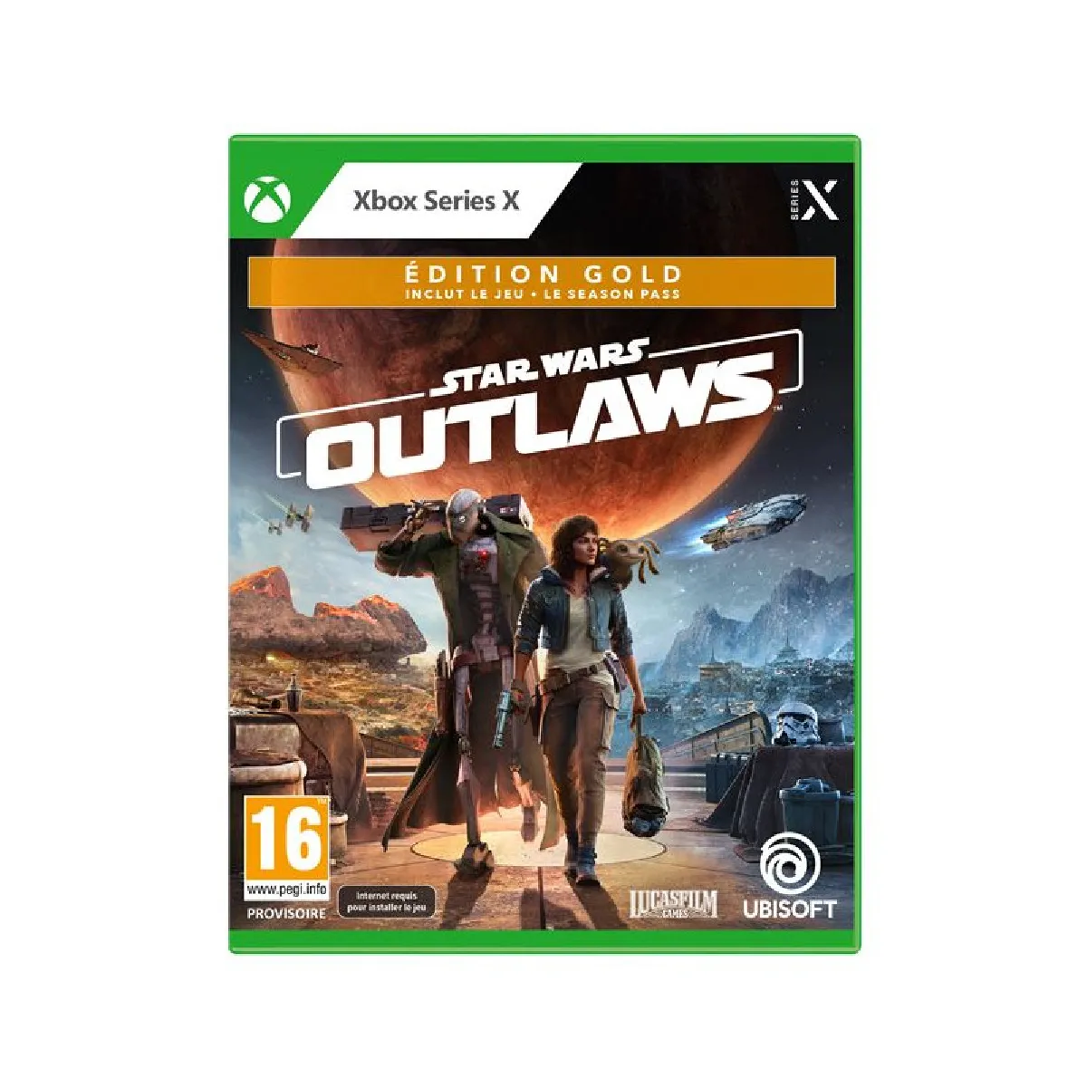 Star Wars Outlaws Edition Gold Xbox Series X