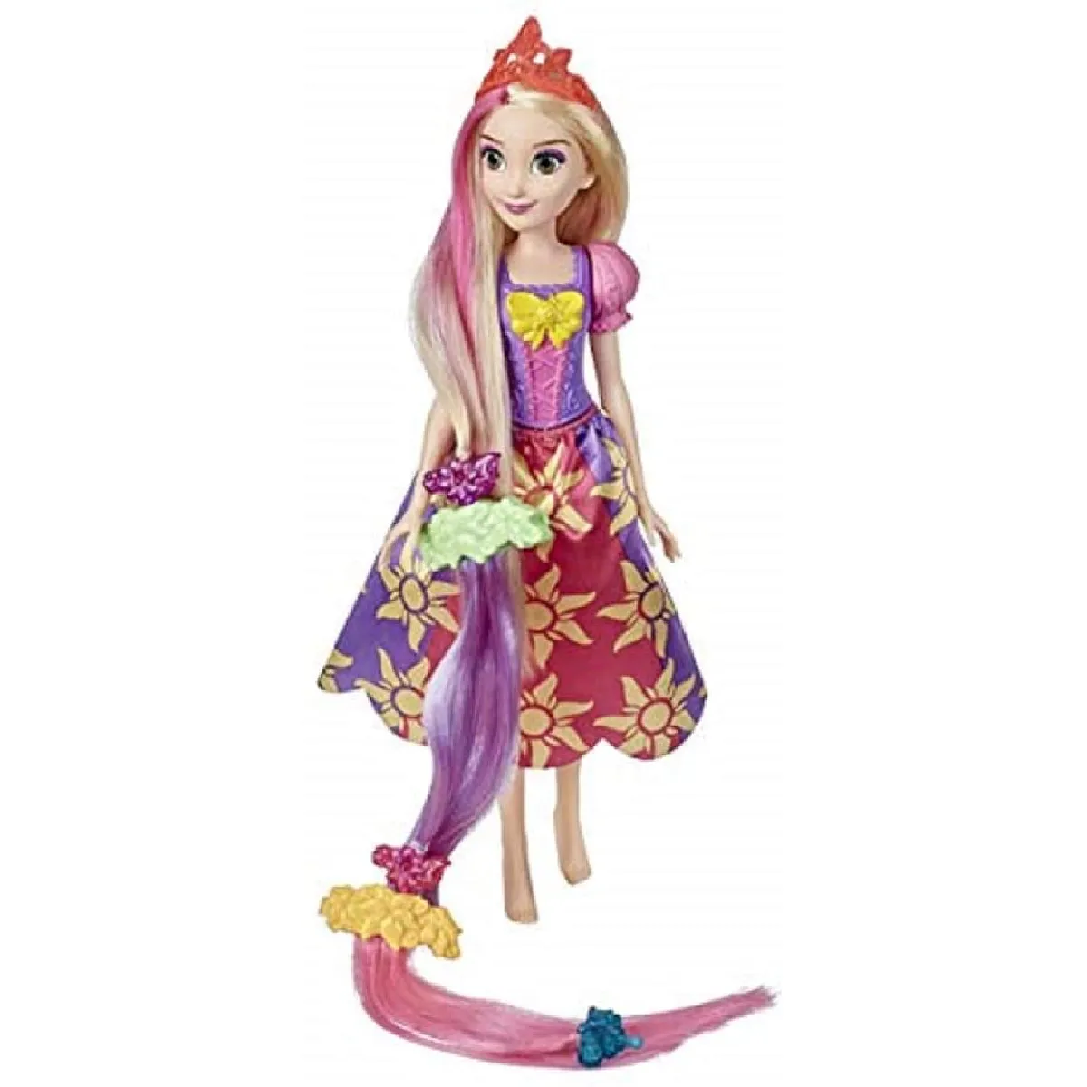 poupée Princesse Disney Raiponce Chevelure Magique de 30cm