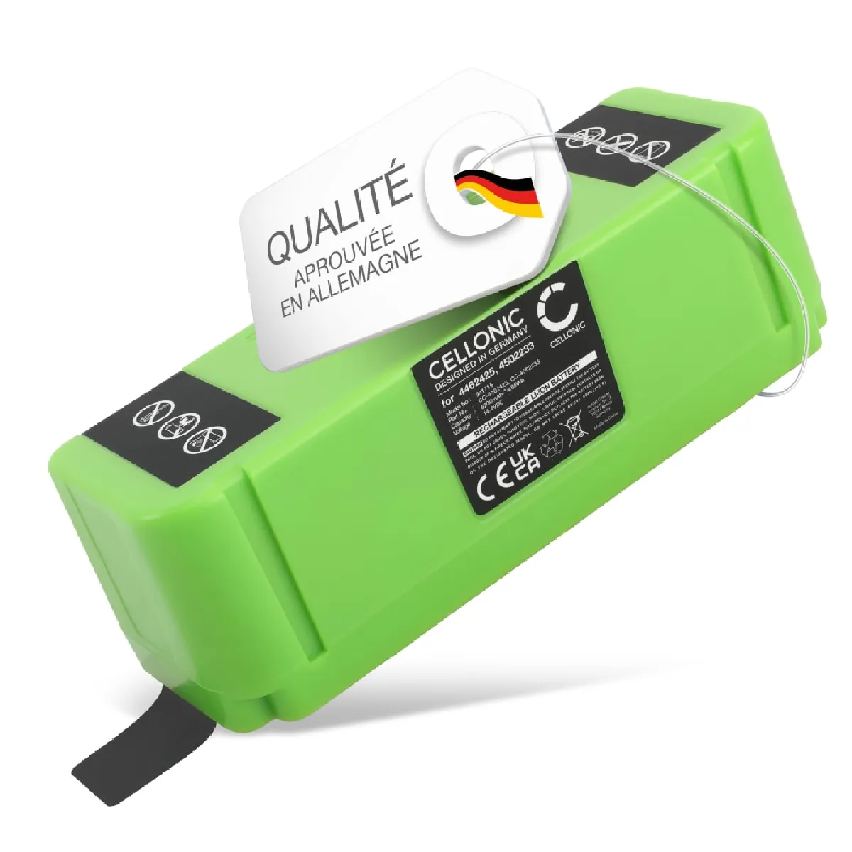 Batterie pour iRobot Roomba 980, 960, 671, 675, 681, 896, 696, 680, 615, 691 5200mAh de CELLONIC