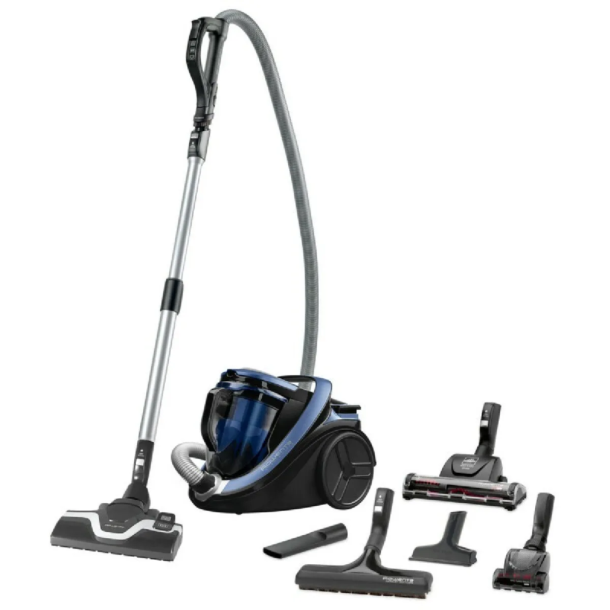 Aspirateur Rowenta Silence Force Cyclonic Animal Care RO7690EA Bleu 550 W