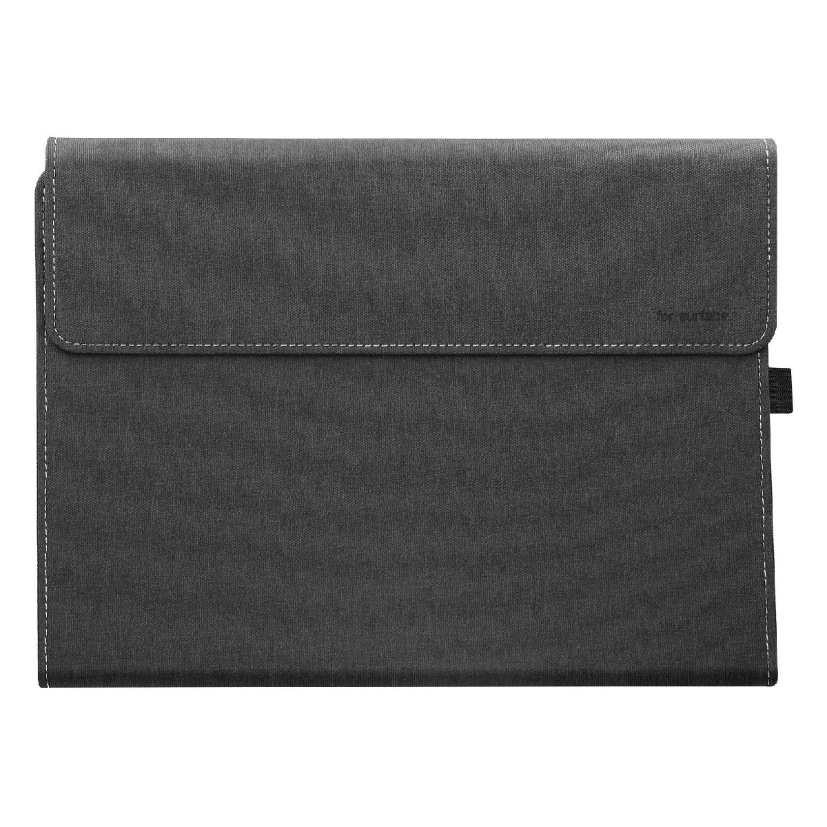 Housse pour Microsoft Surface Pro 9 Clapet Support Fin Collection SafeStand Noir