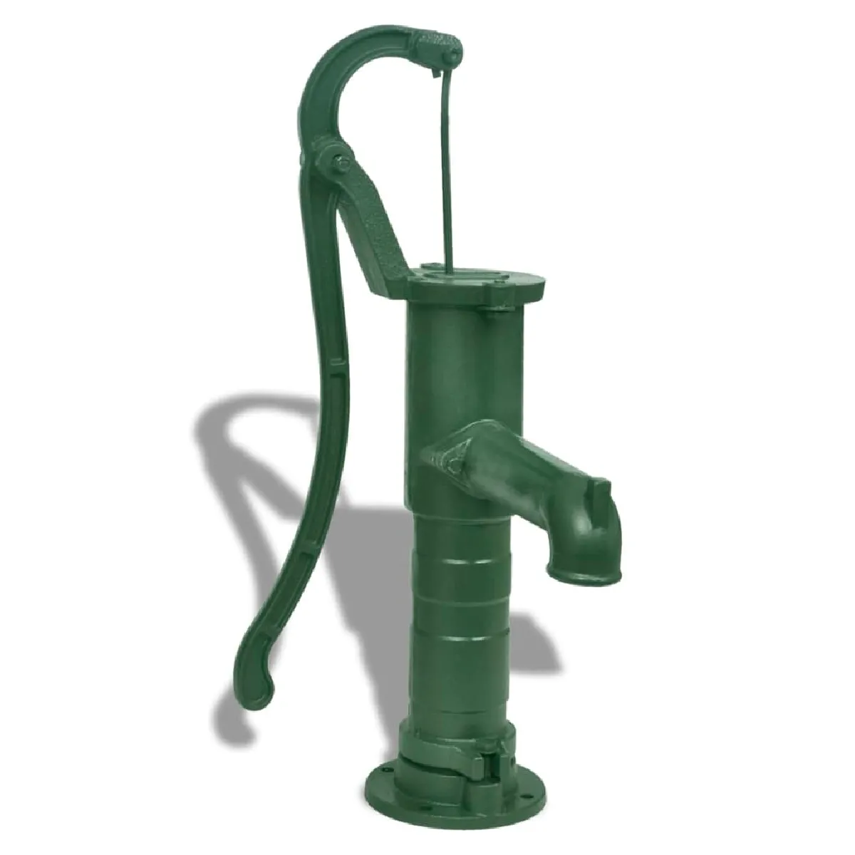 vidaXL Pompe à eau manuelle de jardin Fonte