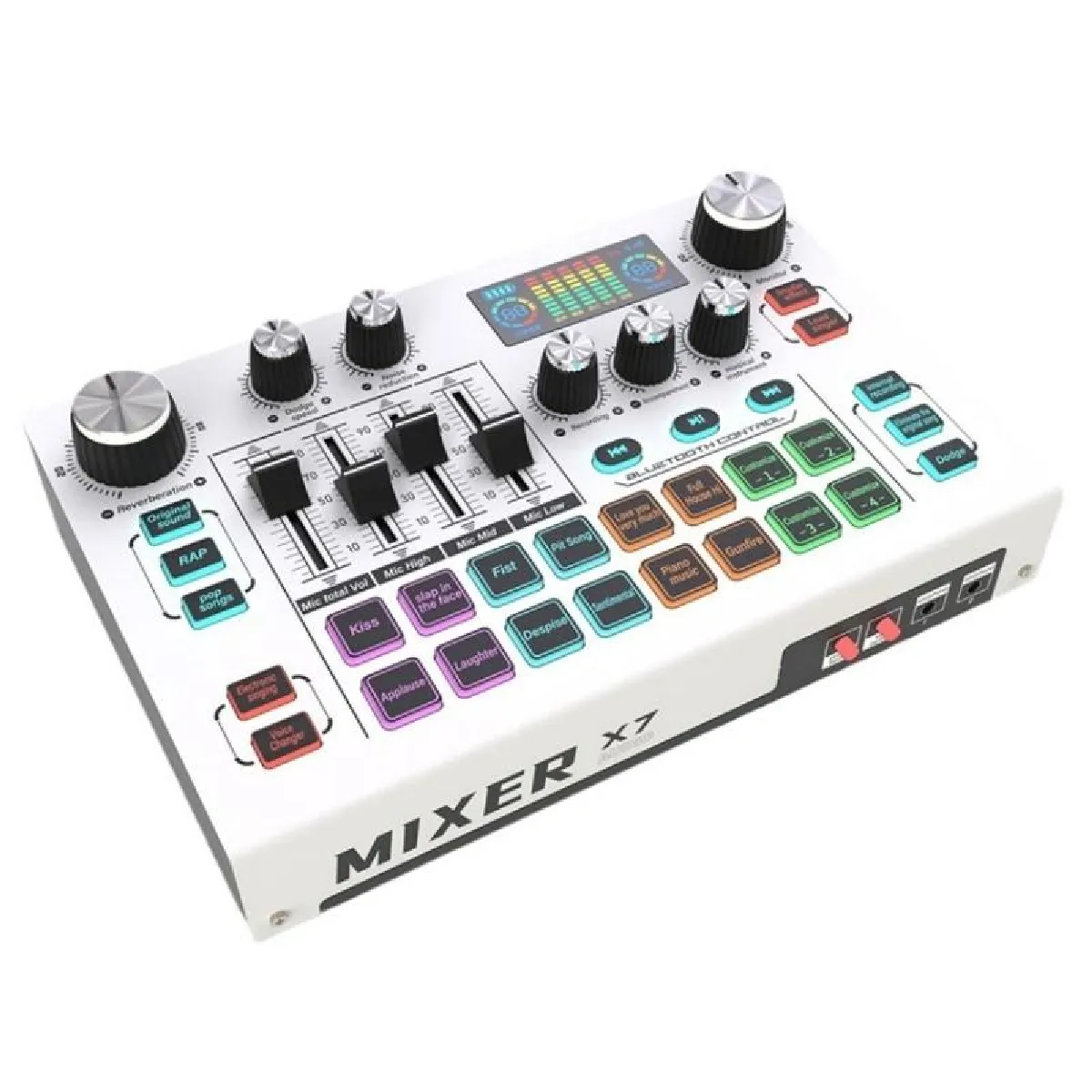 Table De Mixage Audio Pro Avec Réduction De Bruit Et Effets Personnalisables YONIS