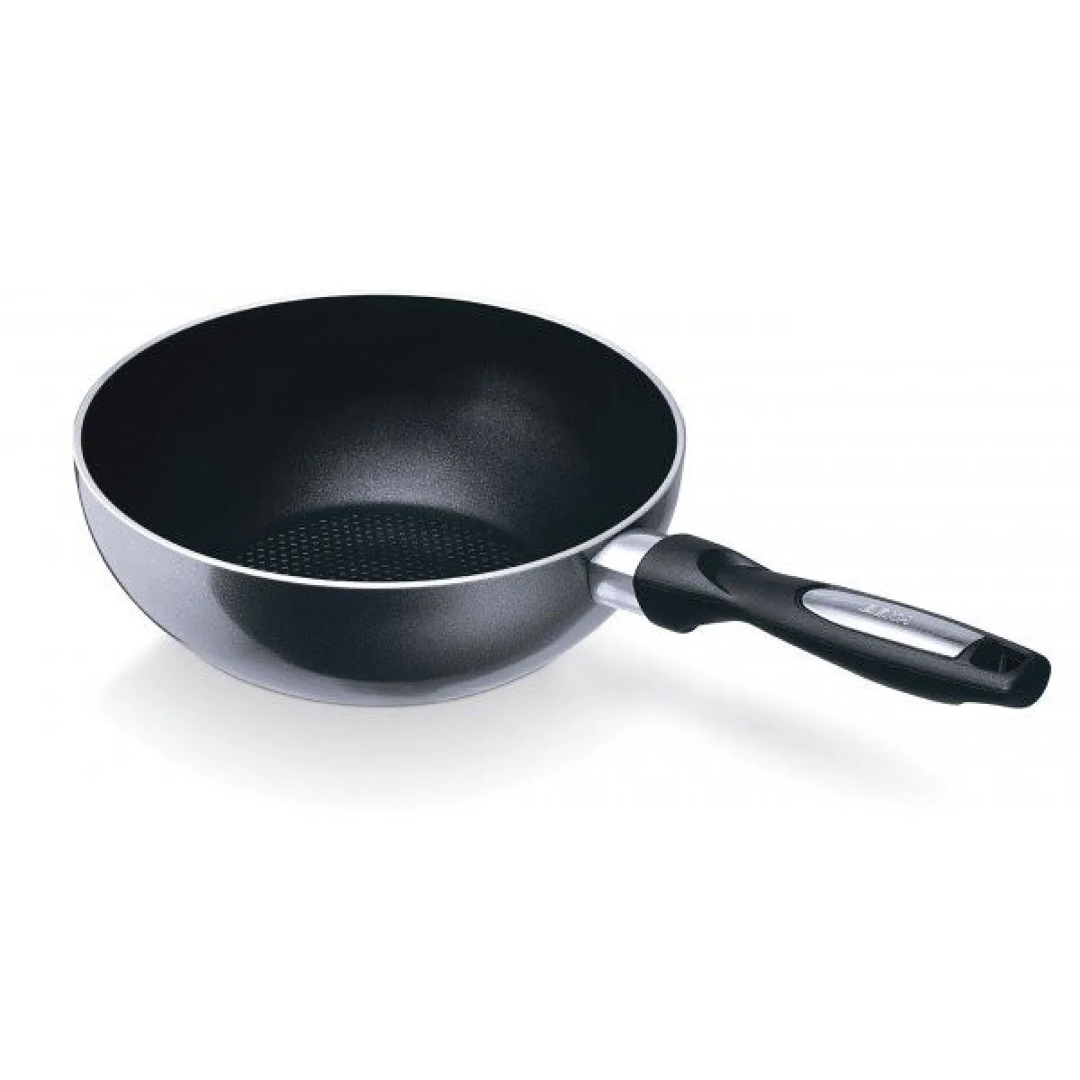 BEKA Mini wok Pro Induc - O 20 cm - Noir - Tous feux dont induction