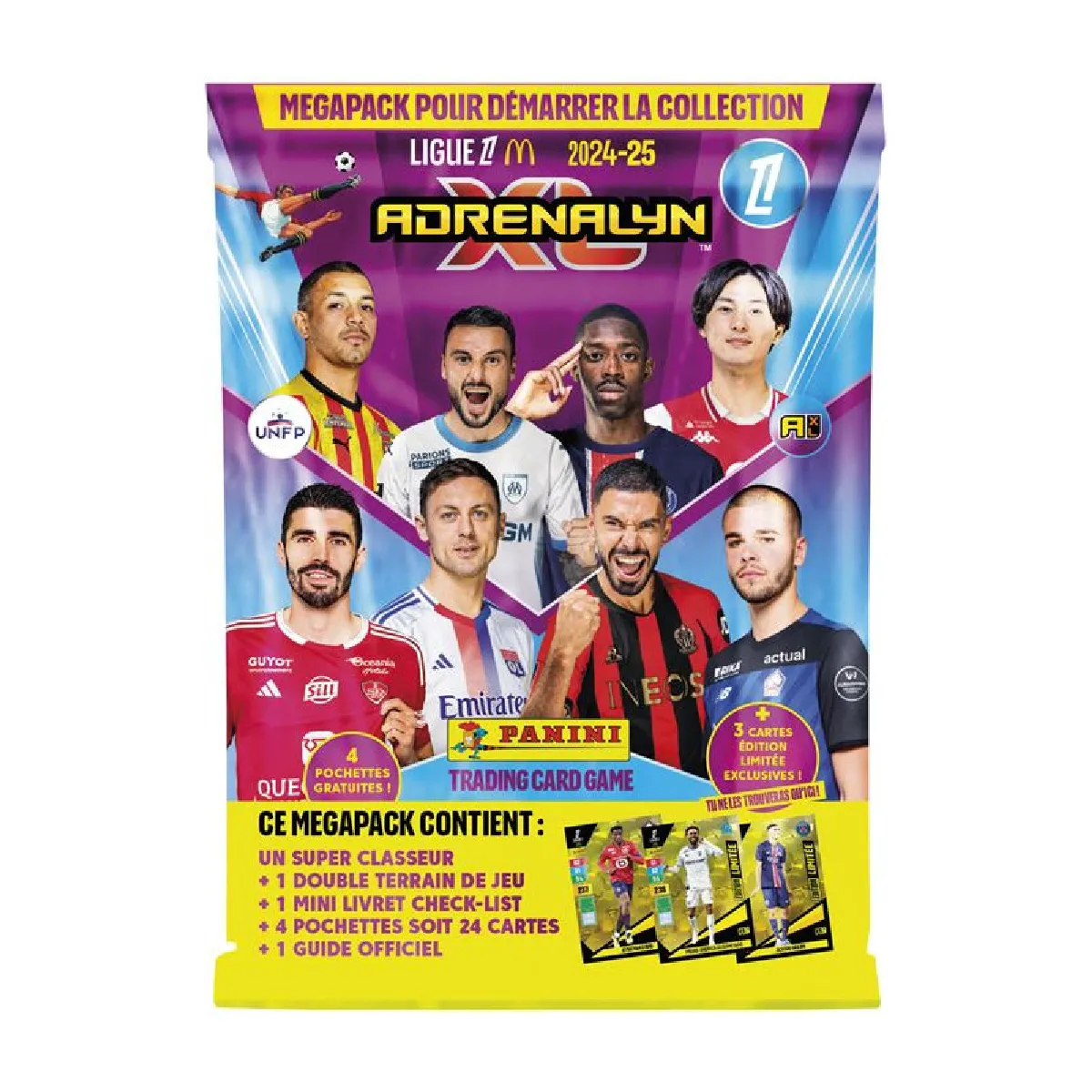 Cartes à collectionner Panini TCG Adrenalyn Ligue 1 McDonald's 2024 2025 Starter pack