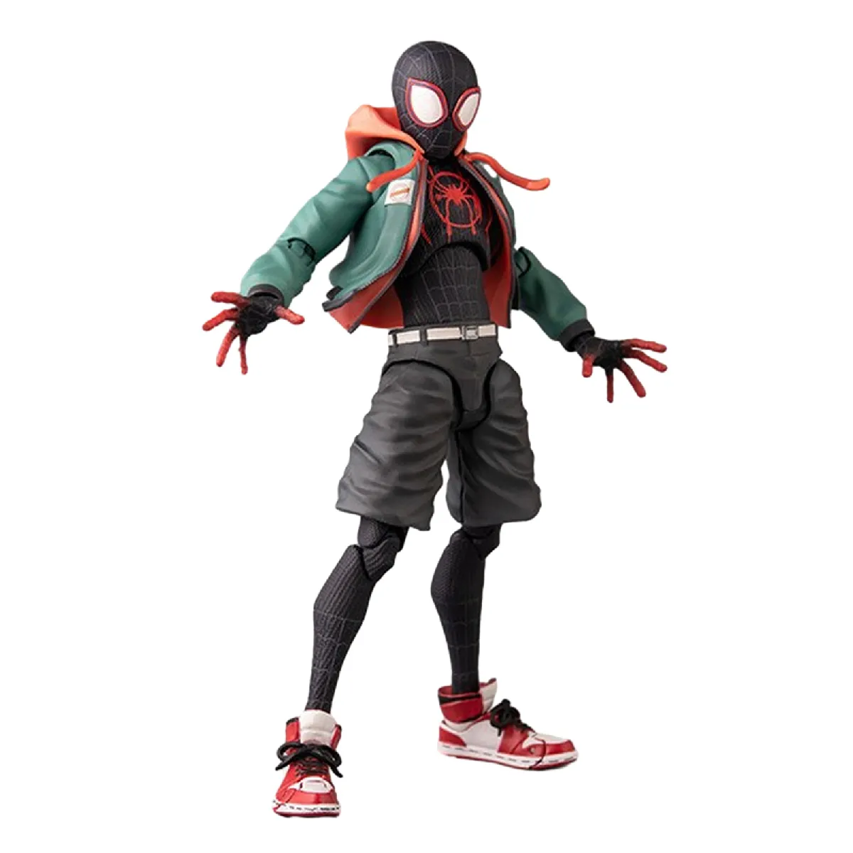 GilMelody SpiderM?n: Into The Spider-Verse Miles Morales Sentinel SV Super Heroes 6 en articulations mobiles PVC Figure modèle à collectionner jouet