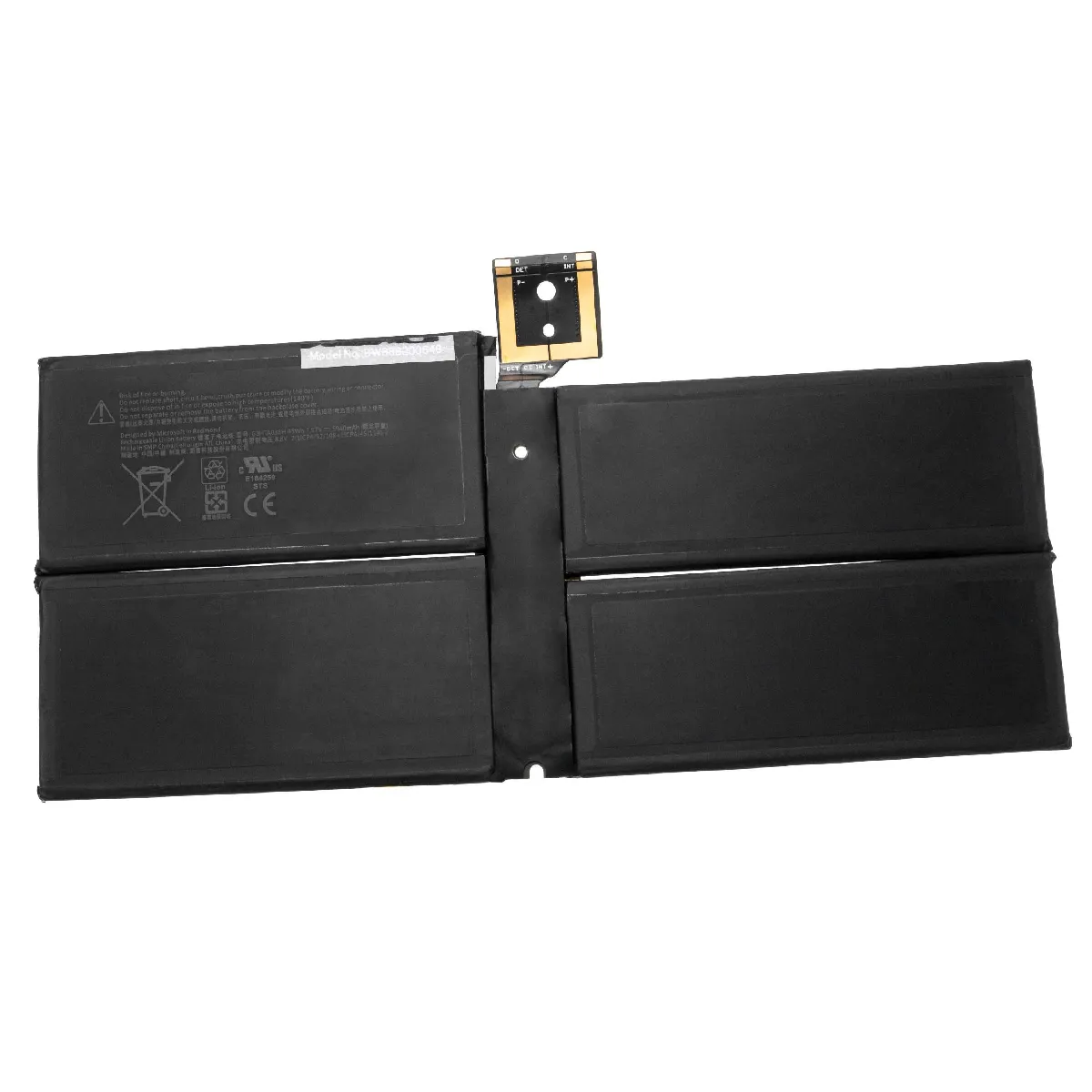 vhbw batterie compatible avec Microsoft Surface Pro 5, Pro 5 1796 tablette (5940mAh, 7,5V, Li-ion)