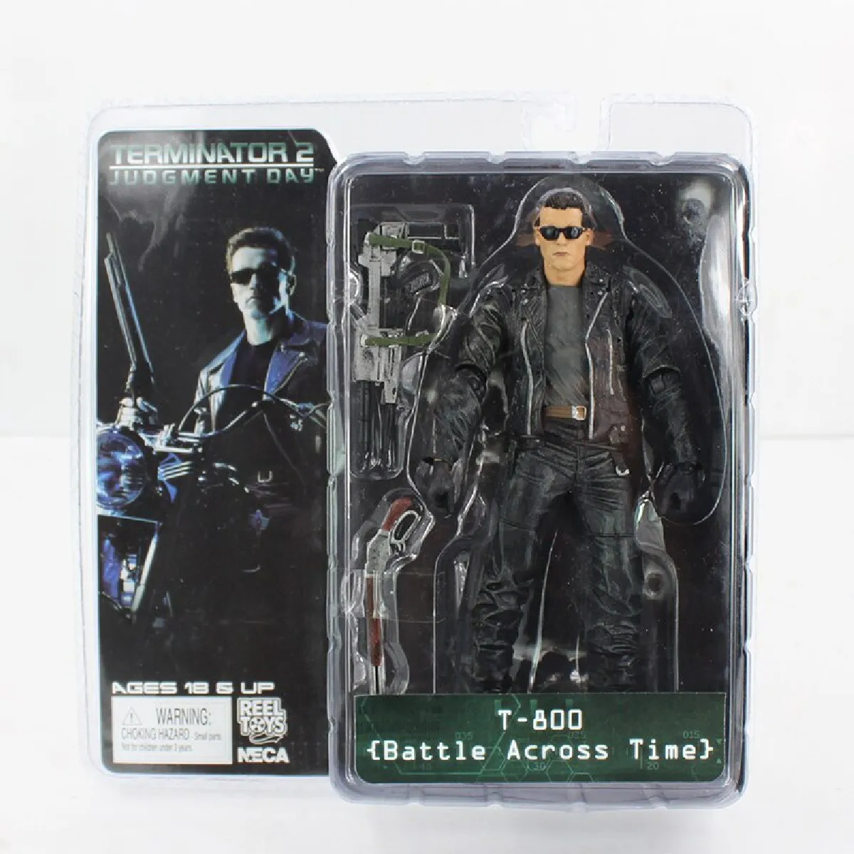 NECA Terminator T 800 T 1000 Squelette Intérieur PVC Action Figures Collectible Modèle Jouet - Action Figures(Le noir)