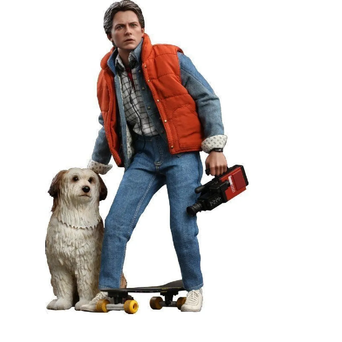 Hot Toys MMS573 - Back To The Future - Marty Mcfly & Einstein