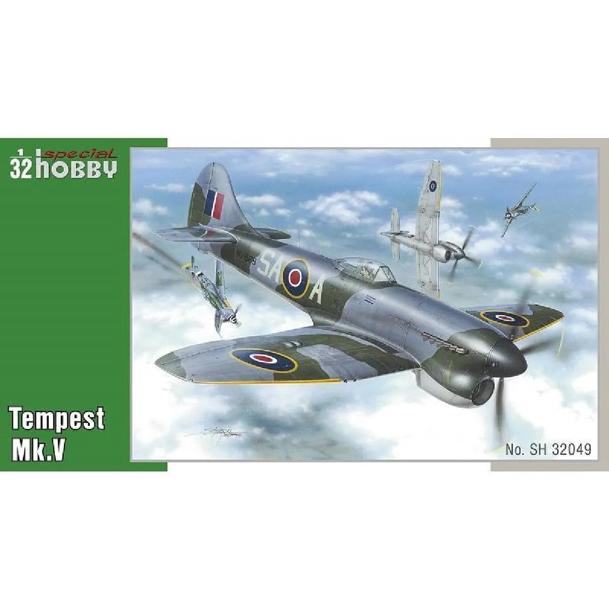 Maquette Avion Hawker Tempest Mk. V