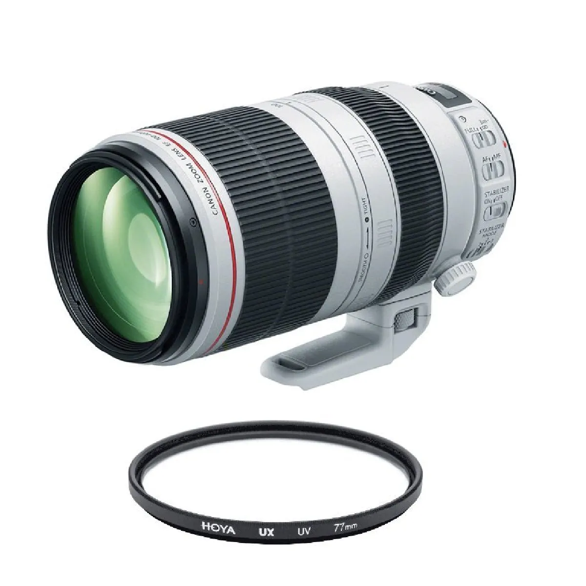 CANON EF 100-400mm F4.5-5.6L IS II USM + HOYA UX UV 77mm Filter