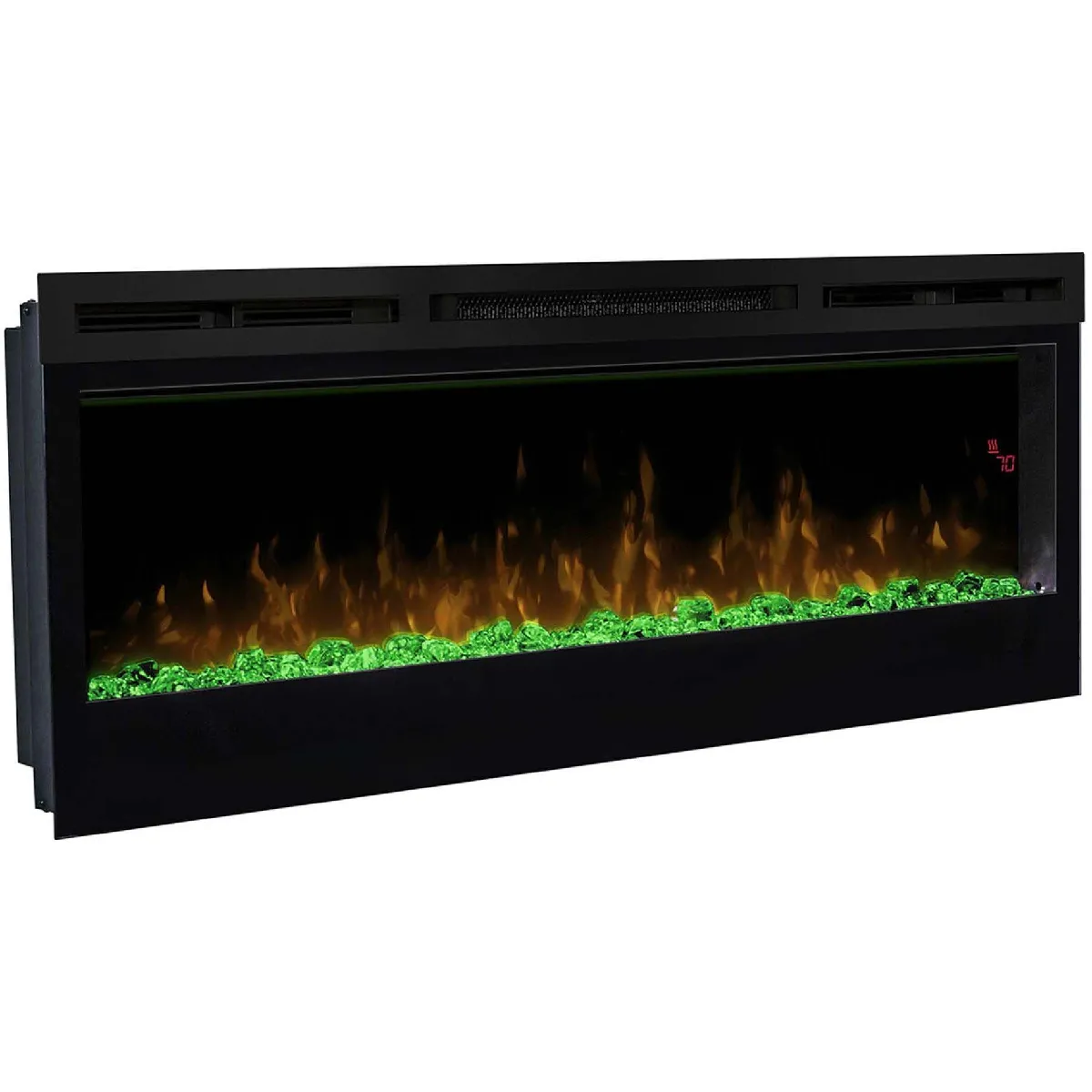 Cheminée électrique optiflame insert mural Prism 1250W 34 pouces