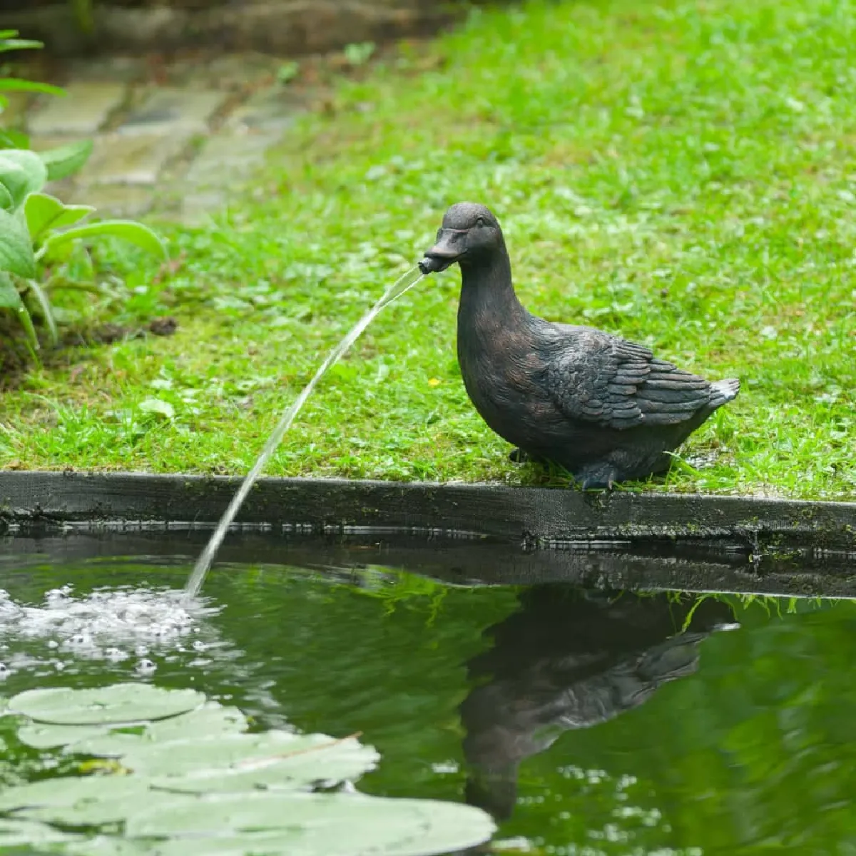 Ubbink Fontaine de jardin à cracheur Canard