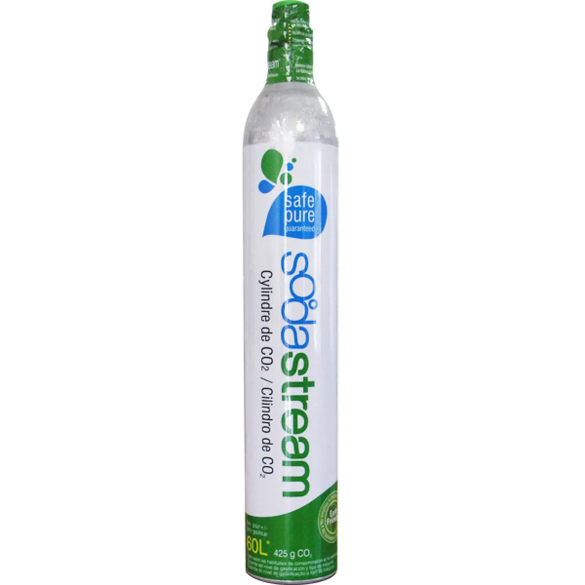 Cylindre de recharge de gaz co2 60l pour machine à gazéifier - cylindre gaz 60 l - SODASTREAM