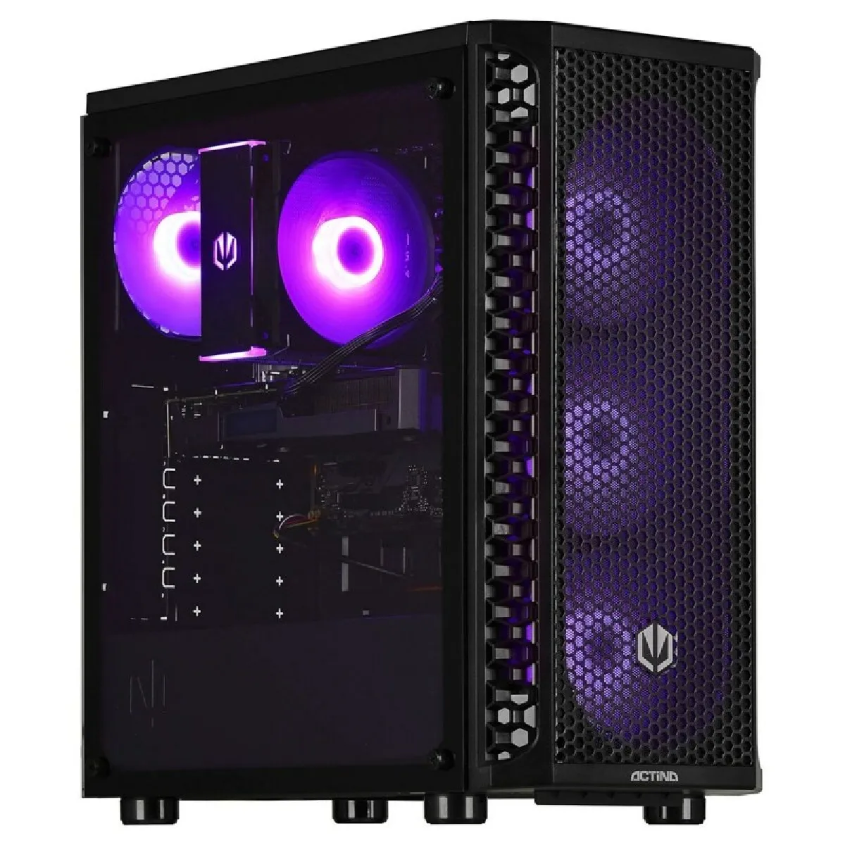 PC de bureau Actina KOMACNGIP0084 AMD RYZEN™ 5 5700X3D 32 GB RAM 1 TB SSD AMD Radeon RX 7700 xt