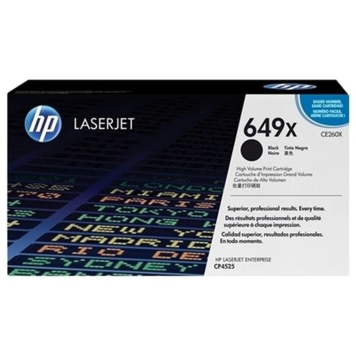 HP 649X Toner Noir CE260X